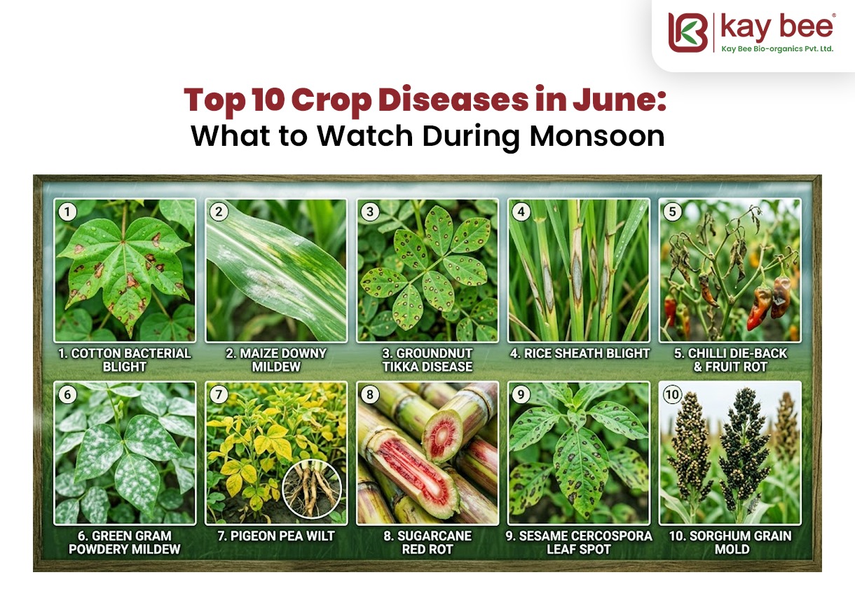 Top 10 Crop Diseases in June